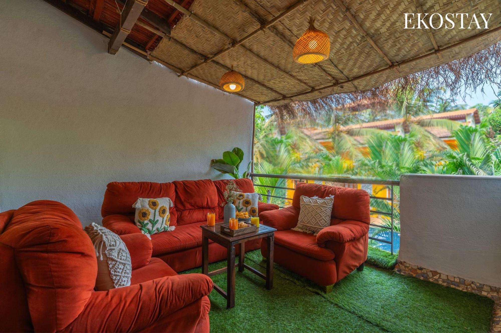 Eko Stay - Solace Villa I Charming Villa Close To Candolim Beach エクステリア 写真
