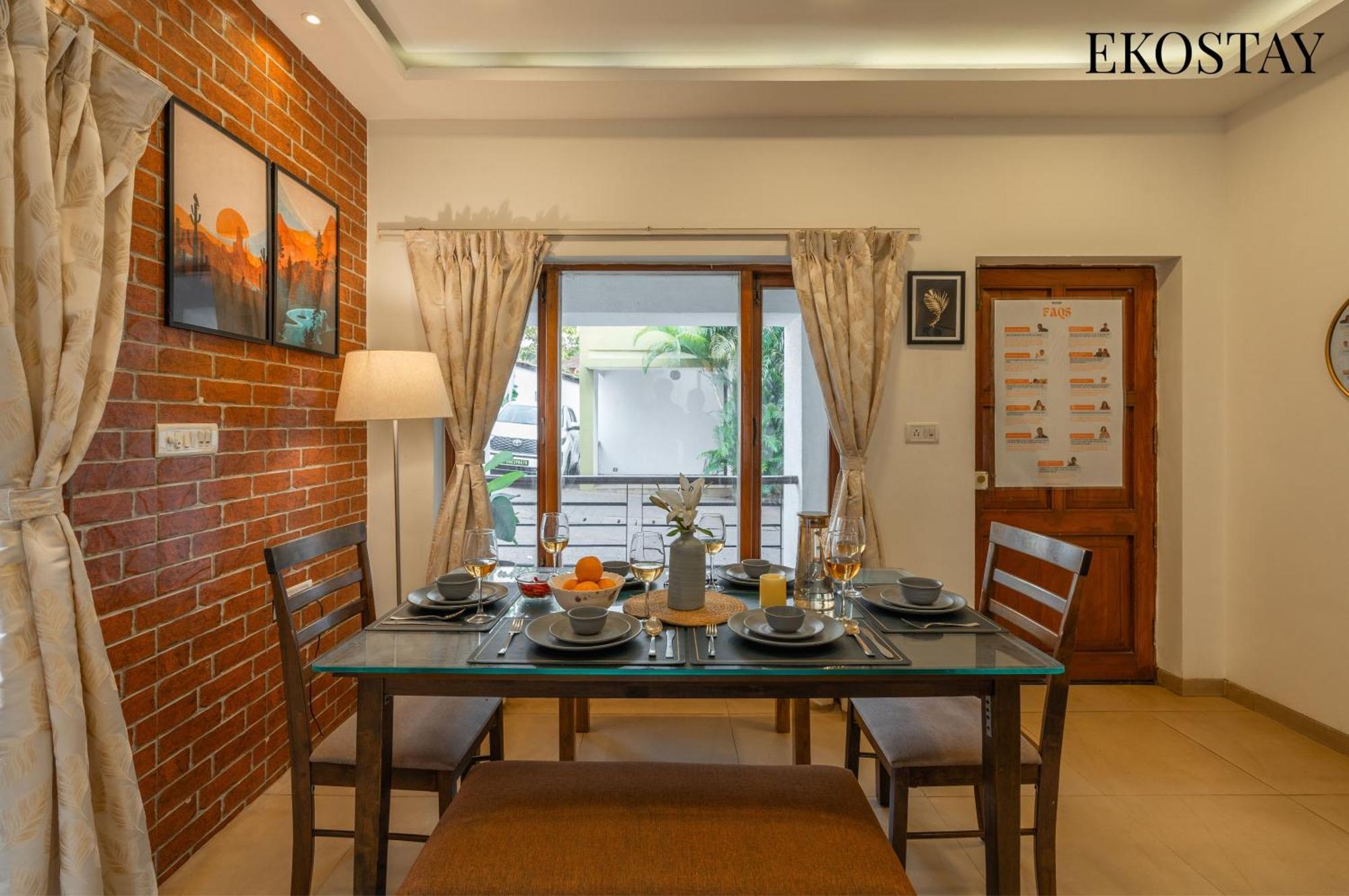 Eko Stay - Solace Villa I Charming Villa Close To Candolim Beach エクステリア 写真