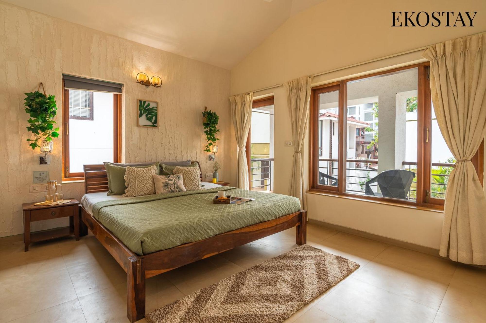 Eko Stay - Solace Villa I Charming Villa Close To Candolim Beach エクステリア 写真